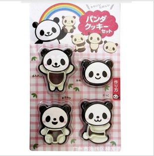 พิมพ์กดคุกกี้ Panda 3 มิติ
