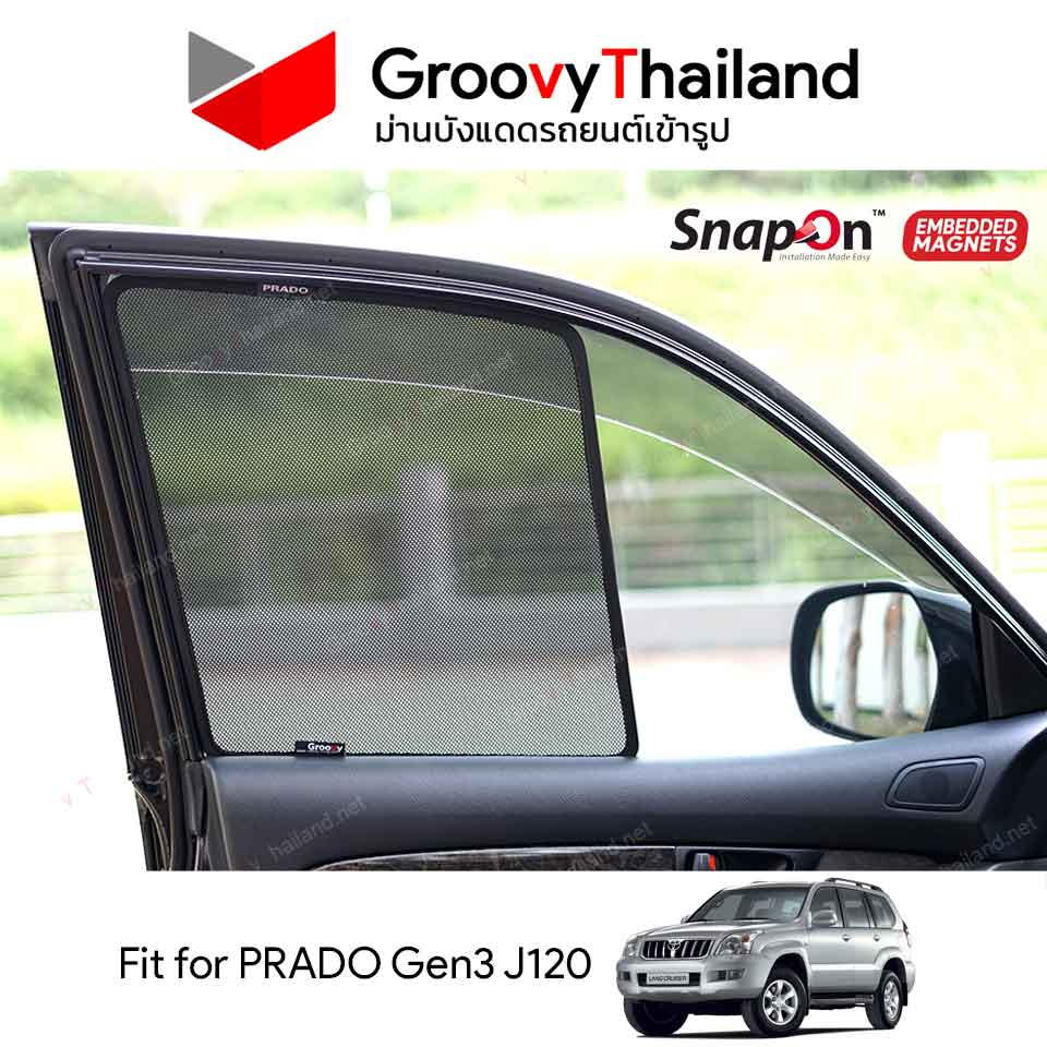 TOYOTA PRADO Gen3 J120 (SnapOn Em – 6 pcs)