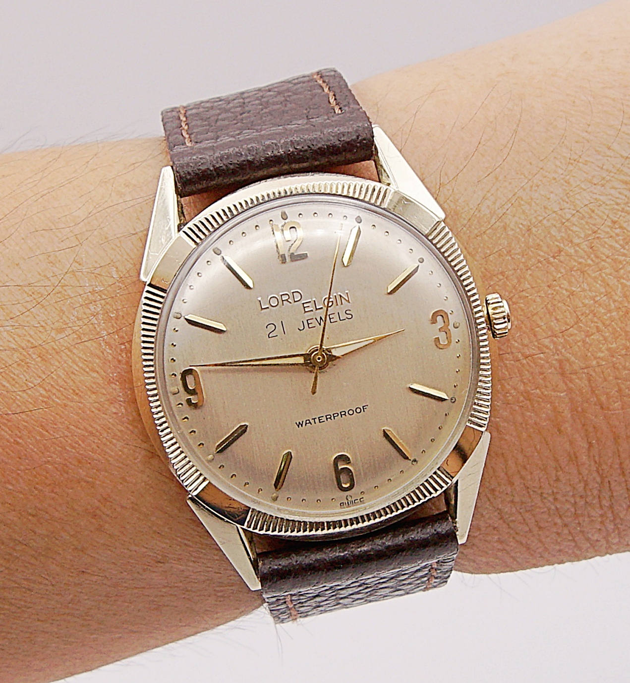 นาฬิกาเก่า LORD ELGIN ไขลาน