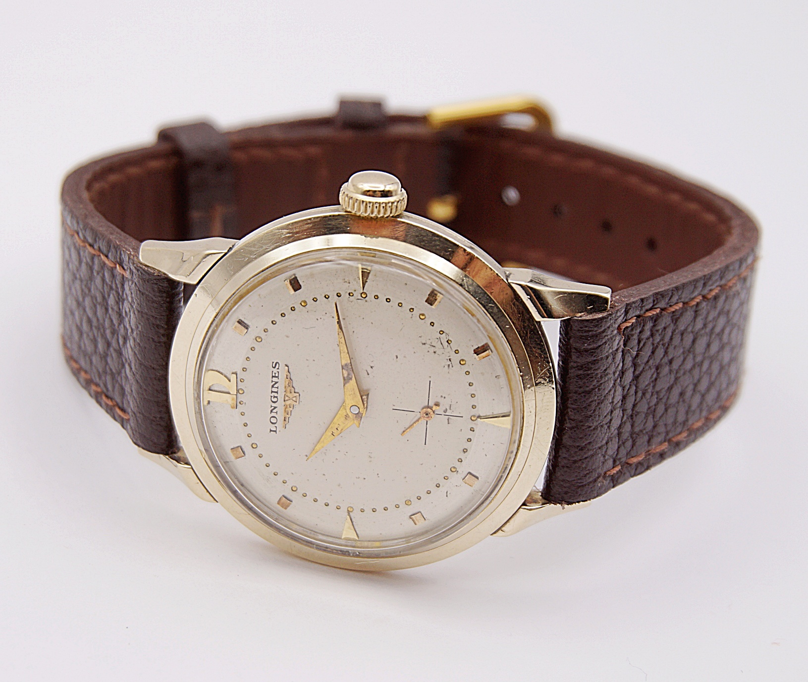 นาฬิกาเก่า LONGINES ไขลานสองเข็มครึ่ง