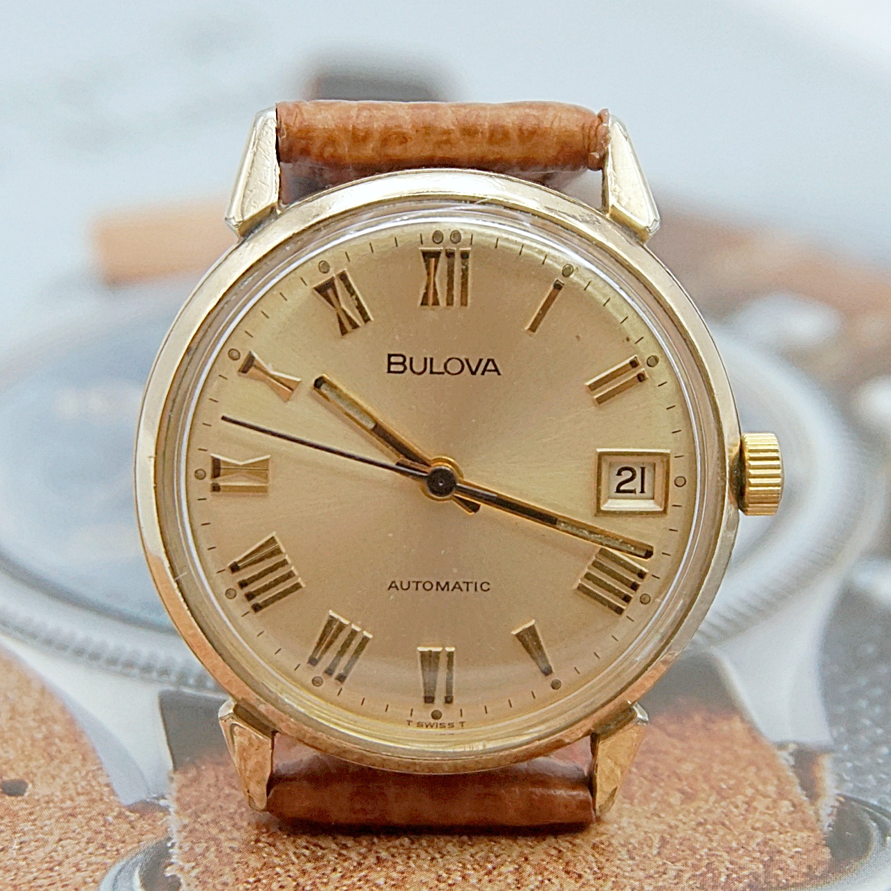 นาฬิกาเก่า BULOVA ออโตเมติก