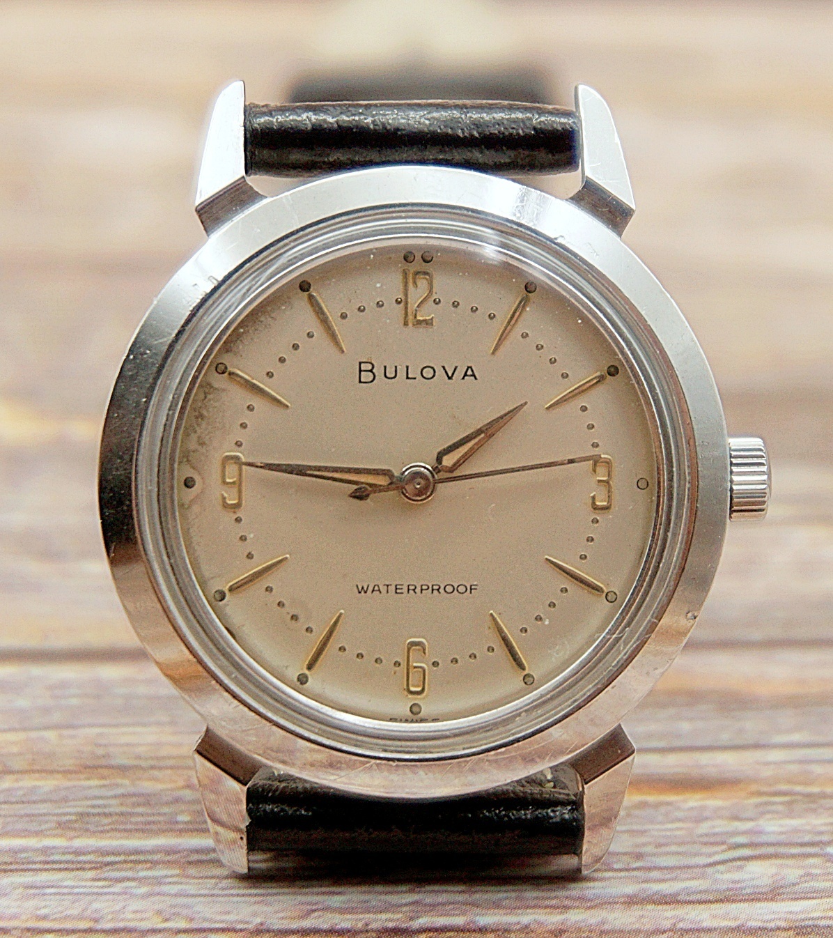 นาฬิกาเก่า BULOVA ไขลาน