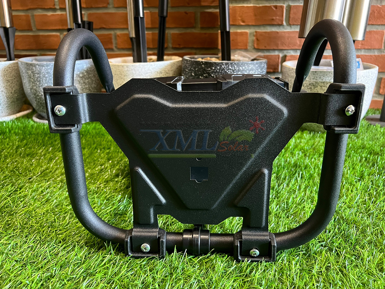 ชุดพัดลมโซล่าเซลล์ 10 นิ้ว (Modi x XML) รุ่นใหม่ (สีเหลือง)