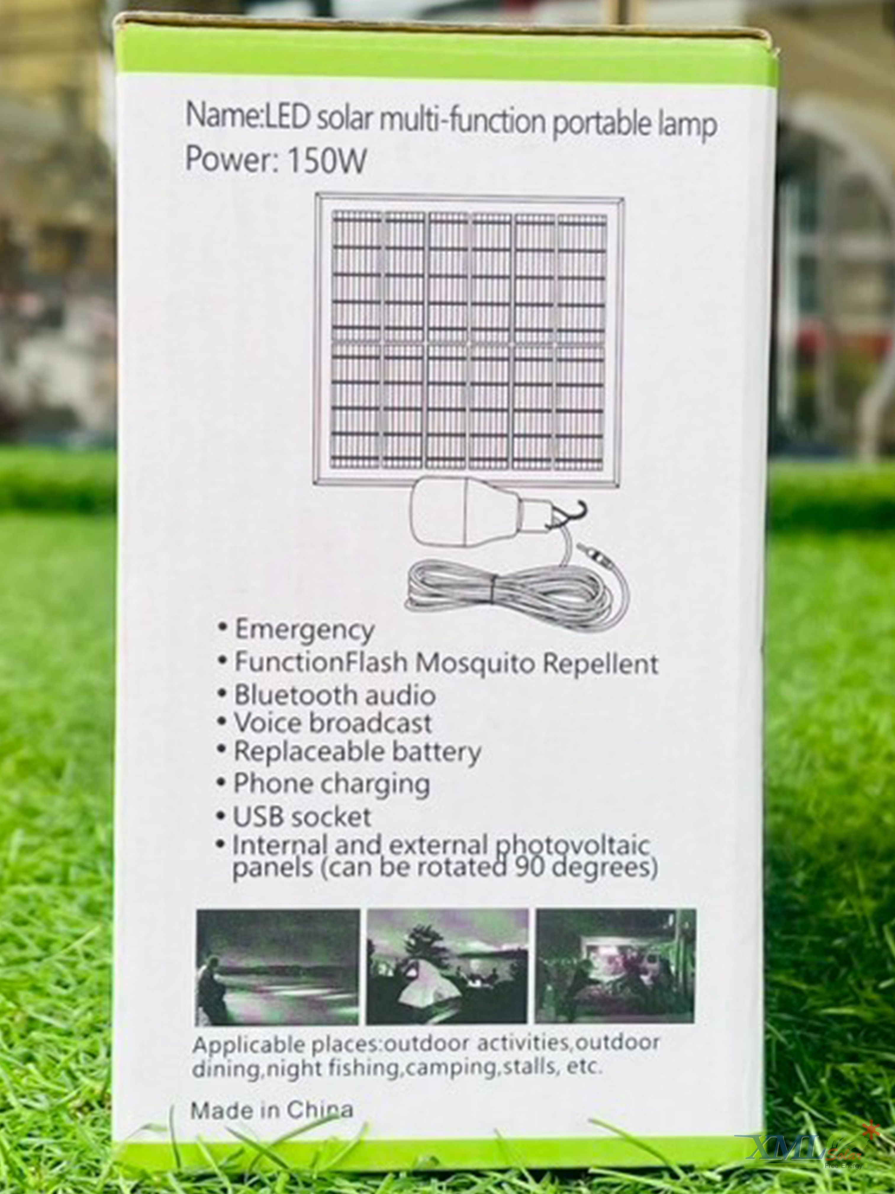 ไฟฉายอเนกประสงค์โซล่าเซลล์ รุ่น LSXML-235