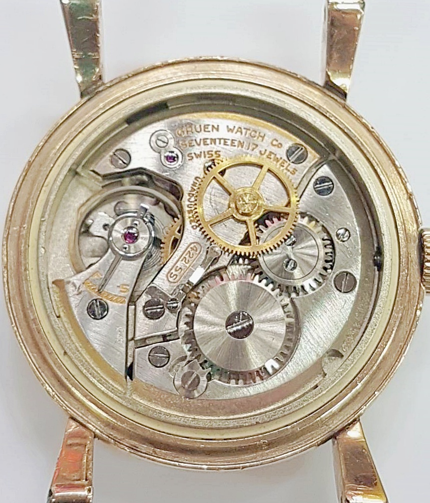 นาฬิกาเก่า GRUEN ไขลาน