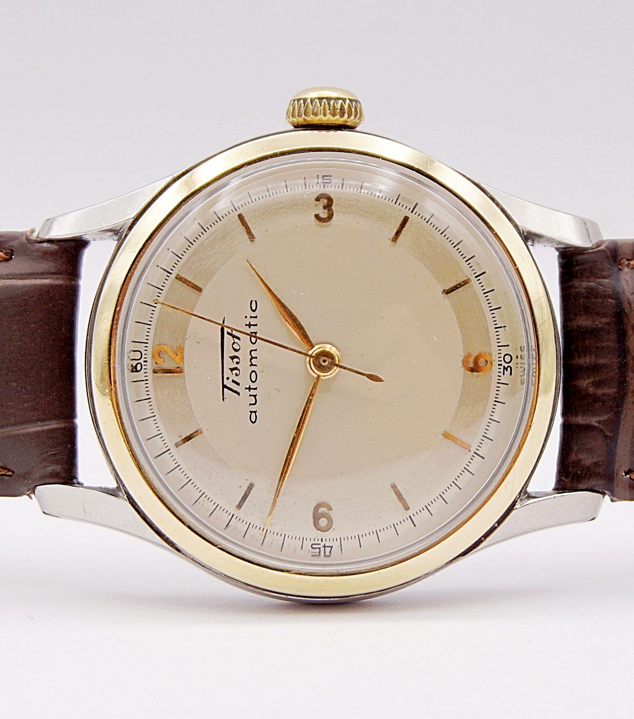 นาฬิกาเก่า TISSOT ออโตเมติกครึ่งรอบ