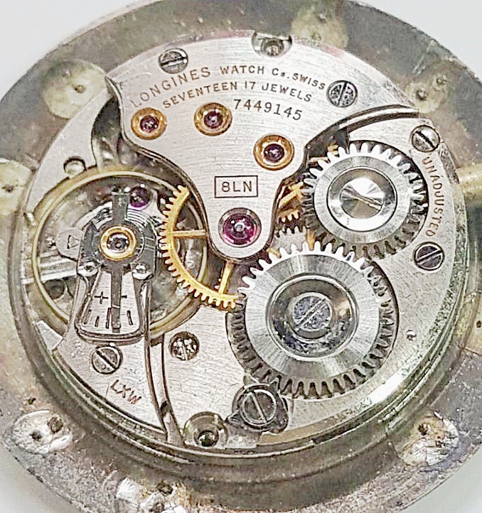 นาฬิกาเก่า LONGINES ไขลานสองเข็มครึ่ง