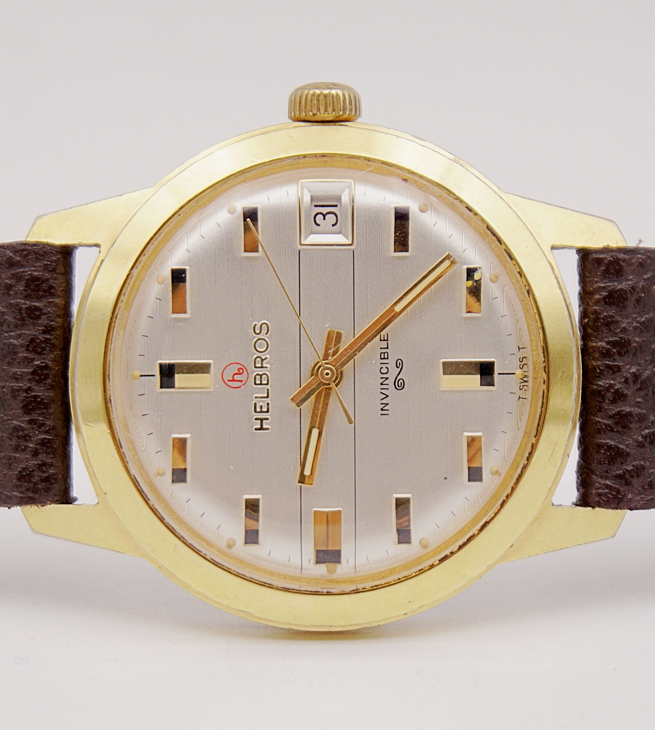นาฬิกาเก่า HELBROS ไขลาน
