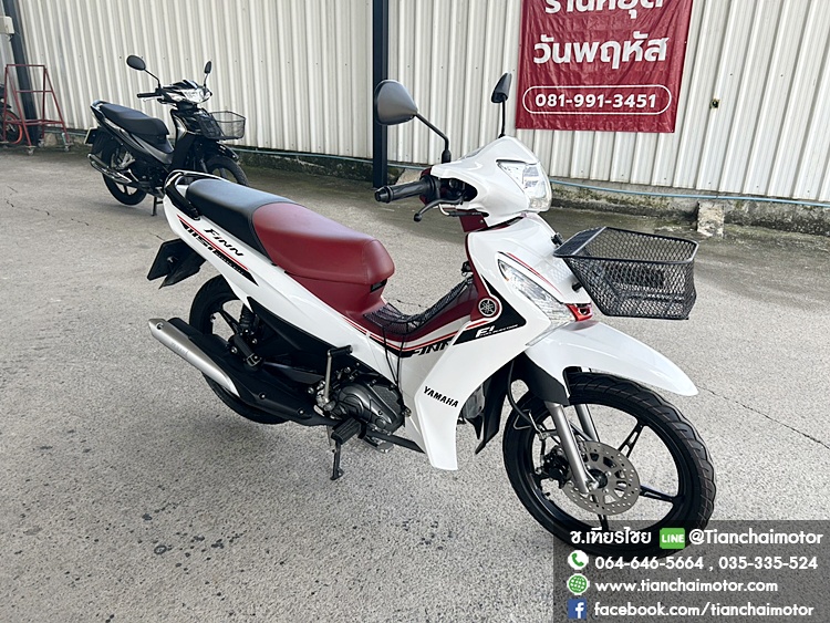 FINN ปี66 วิ่งเพียง 6000 กิโล เครื่องเดิมๆ ใช้งานทนทาน เครื่องแน่น ศูนย์ดี ชุดสีสวย ประหยัด ขับขี่นิ่มๆ ราคา 39,900