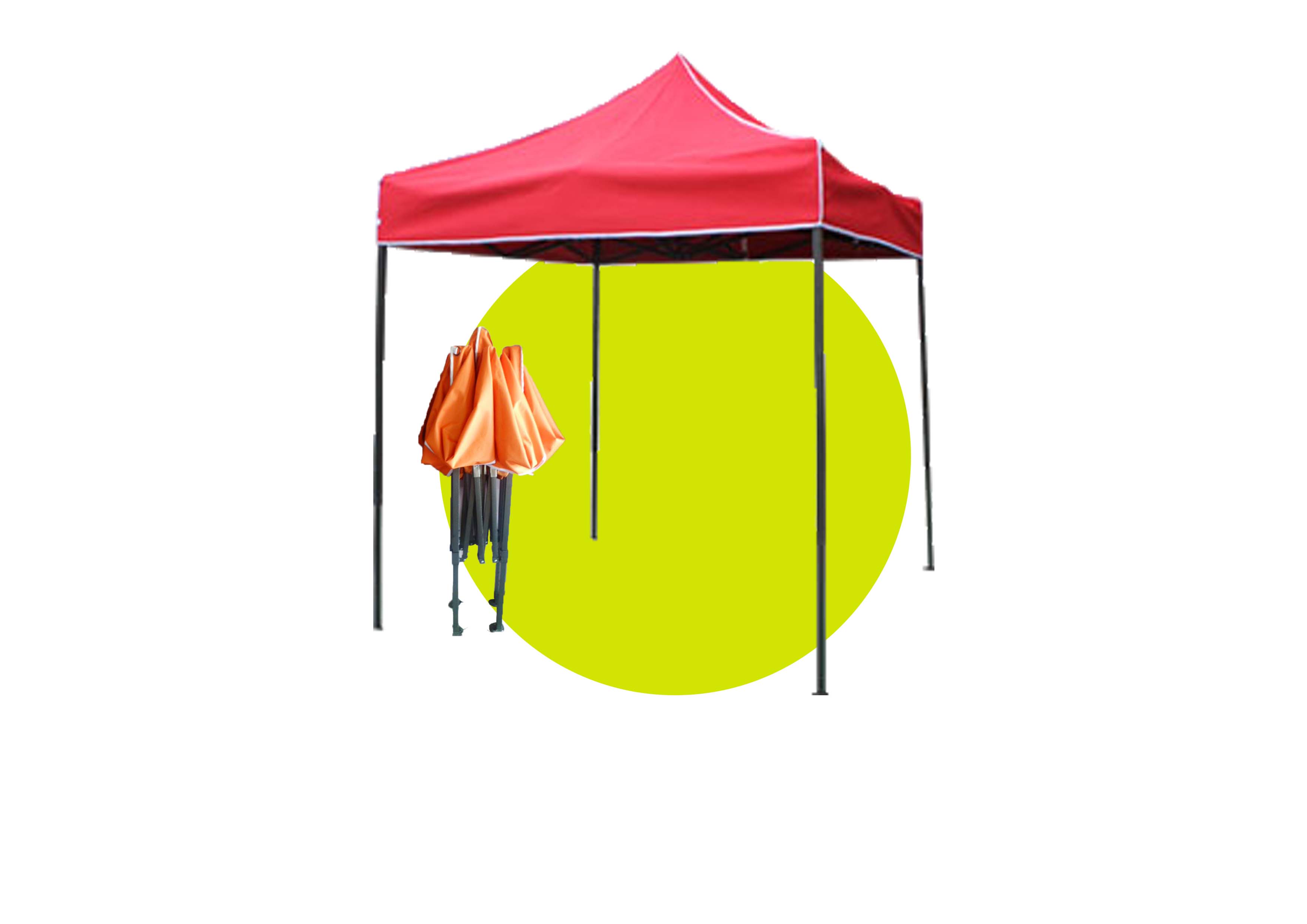 เต้นท์ผ้าใบพับได้ (Folding Tent) 2x3m.