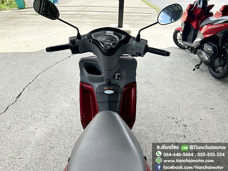 ★ดาวน์3,500★FINN ปี67 สีแดง ล้อแม็กซ์ วิ่งเพียง 3000 กิโล ชุดสีสวย เครื่องเดิมๆ เครื่องแน่น ขับขี่นิ่ม ประหยัด ศูนย์ดี ราคา 40,900