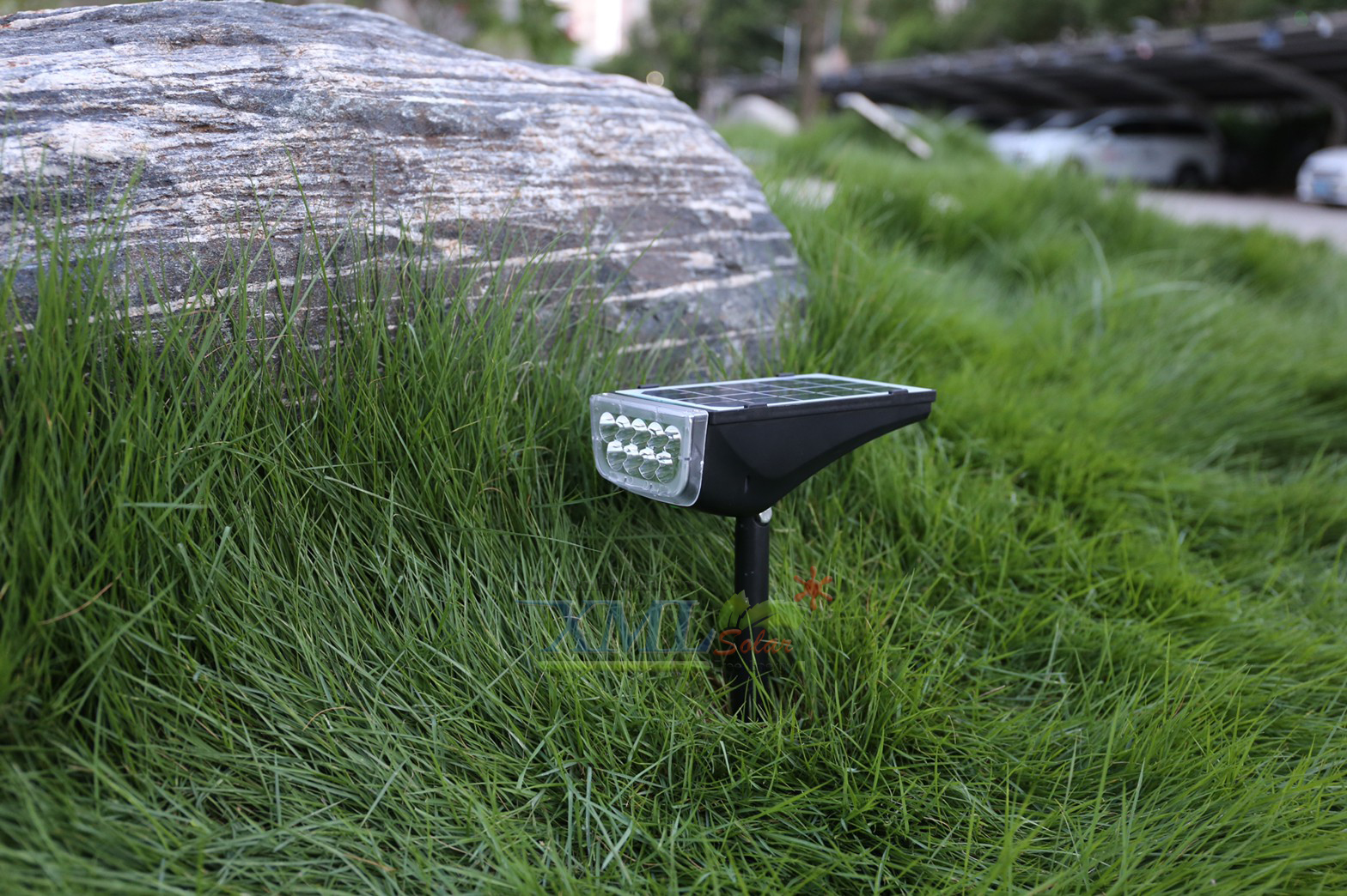 สปอร์ตไลท์ปักสนามโซล่าเซลล์ รุ่น SSL-001