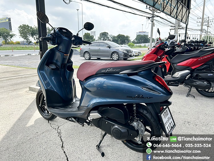 ★ฟรีดาวน์★GRAND FILANO ปี67 ABS ตัวรีโมท สีน้ำเงินแก้ว วิ่งน้อย เครื่องเดิมแน่น ชุดสีสวยเป๊ะ ประหยัดน้ำมัน ขับขี่นิ่มๆ ราคา 59,500