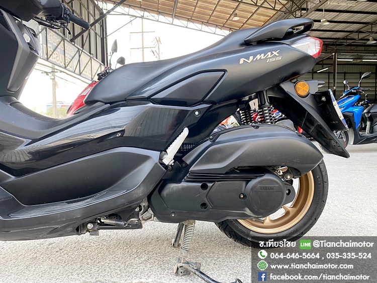 ★ดาวน์2,000★ NMAX155 ปี66 สีดำอย่างหล่อ เครื่องเดิมดี ศูนย์ดี สภาพพร้อมใช้งาน ราคา 65,900