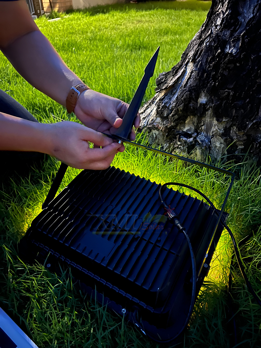 ขาปักสนาม อะลูมิเนียม (2 ชิ้น)