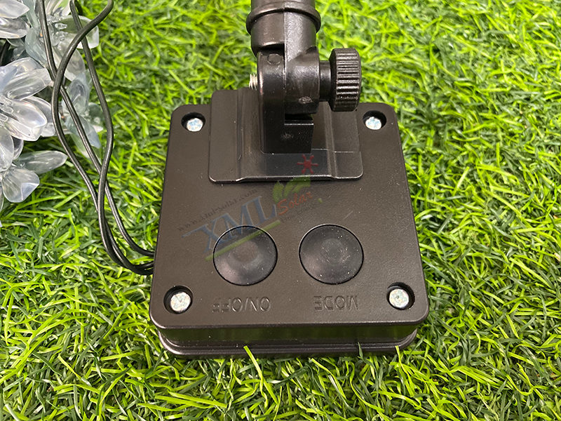 ไฟกระพริบโซล่าเซลล์ รูป ดอกไม้ 50 ดอก (เเสง : ผสม 4 สี)