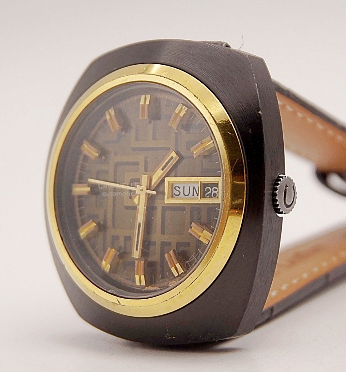 นาฬิกาเก่า CARAVELLE ออโตเมติก