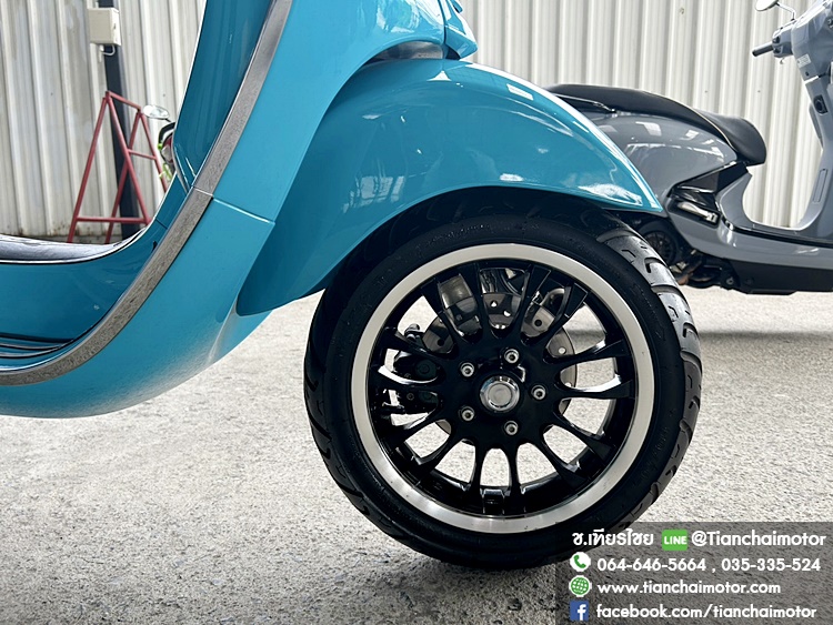 ★ดาวน์8,000★VESPA SPRTNT125 IGETABS ปี 67 สีฟ้าสดใส วิ่งเพียง 9000 กิโล ชุดสีสวยเป๊ะ เครื่องดี ศูนย์ดี ราคา 79,900