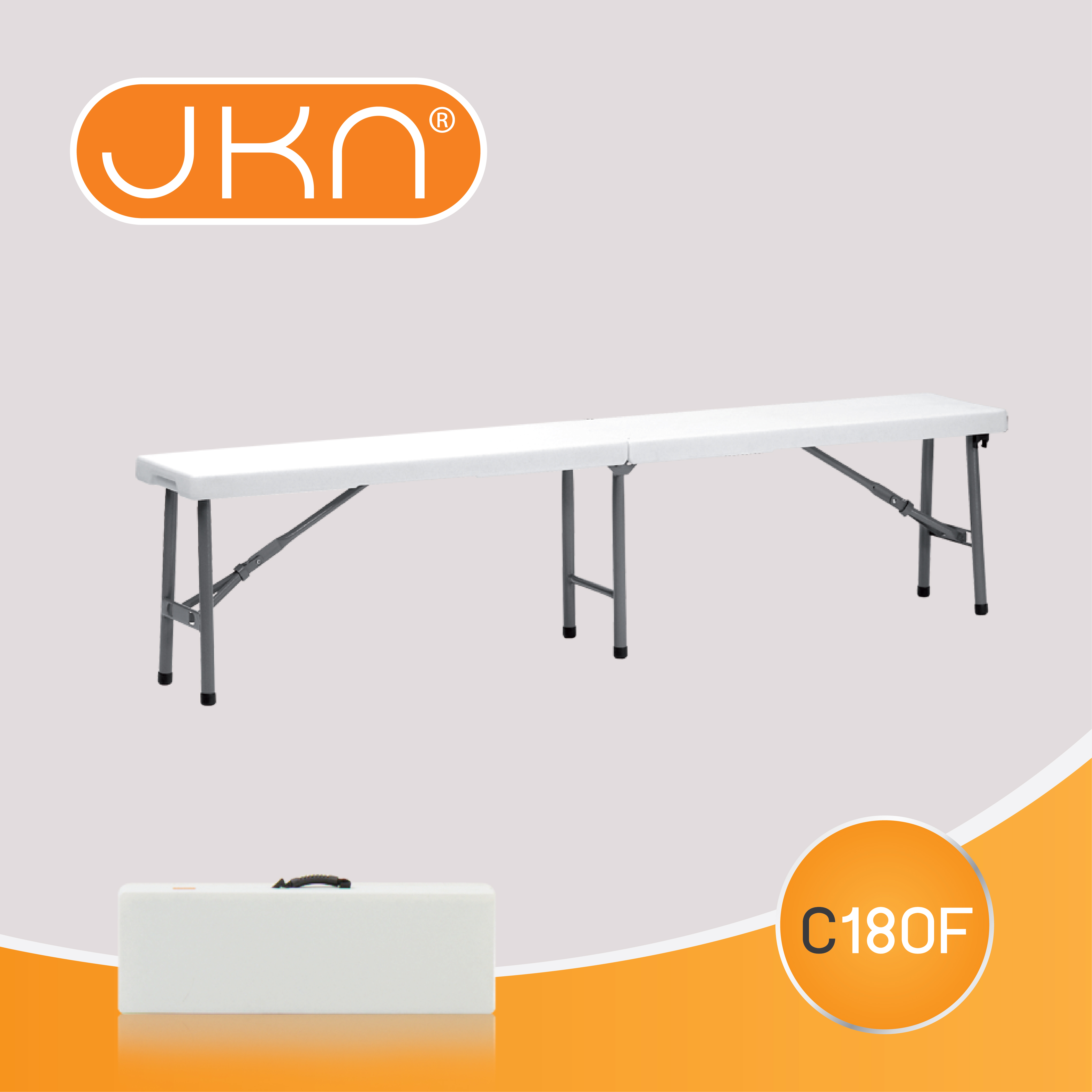 ม้านั่งเอนกประสงค์ แบบพับครึ่ง JKN C-180F