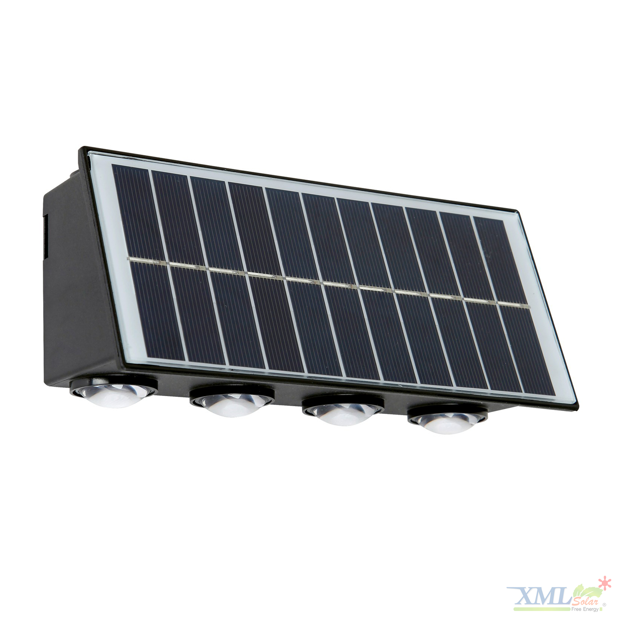 โคมไฟผนังโซล่าเซลล์ LED ส่องบน-ล่าง รุ่นใหม่!