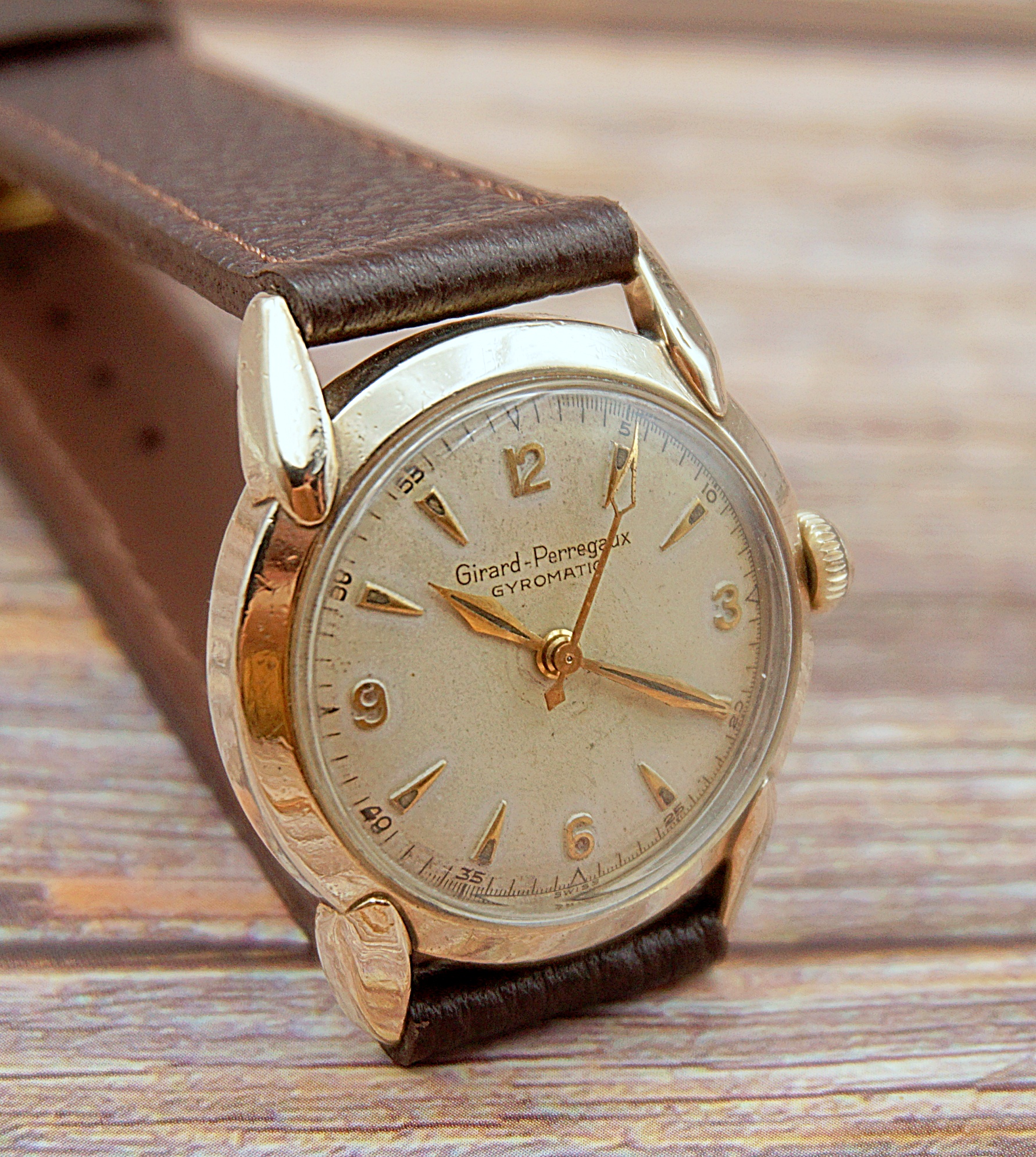 นาฬิกาเก่า GIRARD PERREGAUX ออโตเมติก