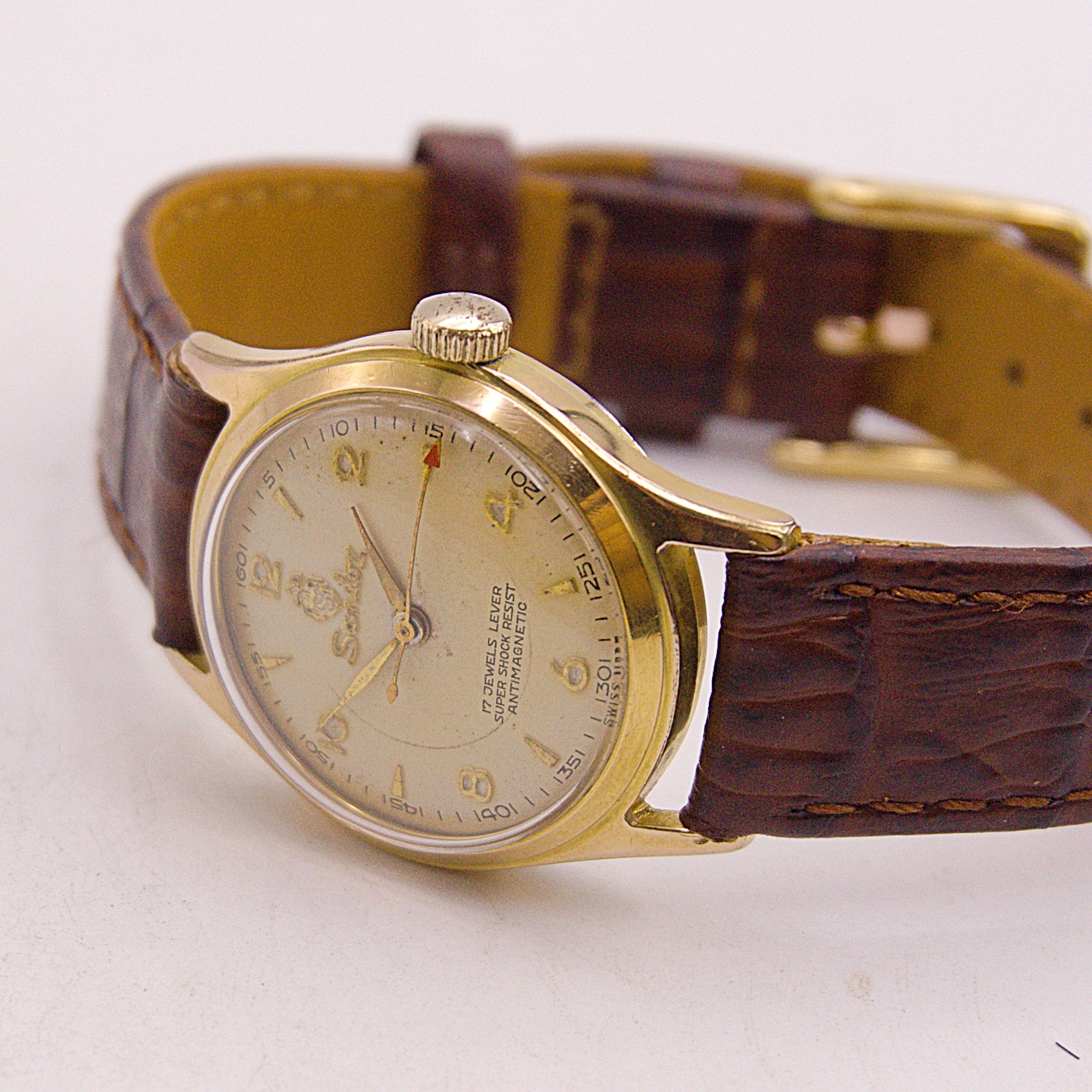 นาฬิกาเก่า SANDOZ ไขลาน