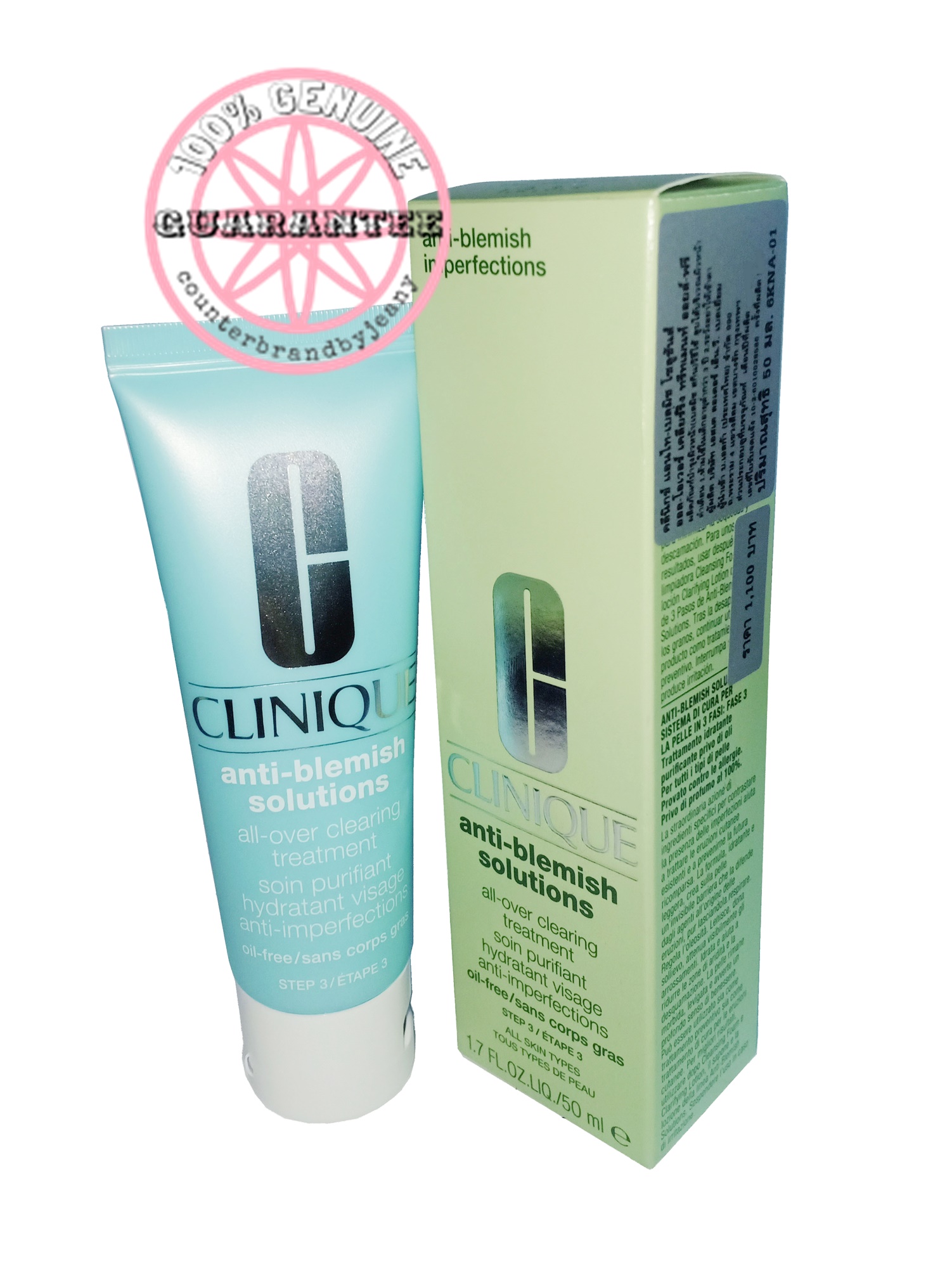 PRE-ORDER: CLINIQUE Anti Blemish Solutions All Over Clearing Treatment