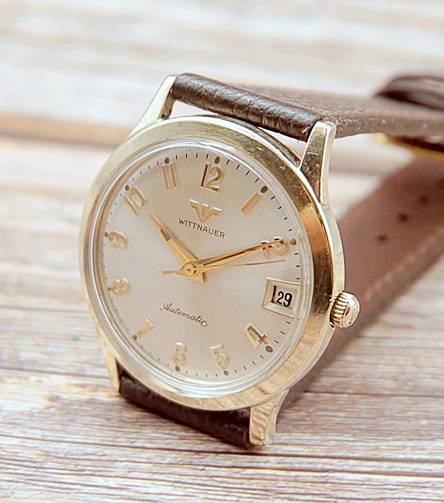 นาฬิกาเก่า WITNAUER BY LONGINES ออโตเมติก