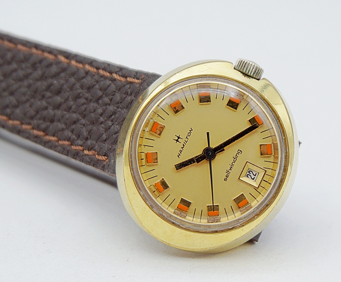 นาฬิกาเก่า HAMILTON ออโตเมติก (ผู้หญิง)