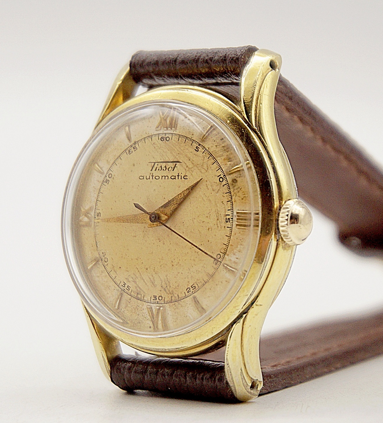 นาฬิกาเก่า TISSOT ออโตเมติกครึ่งรอบ