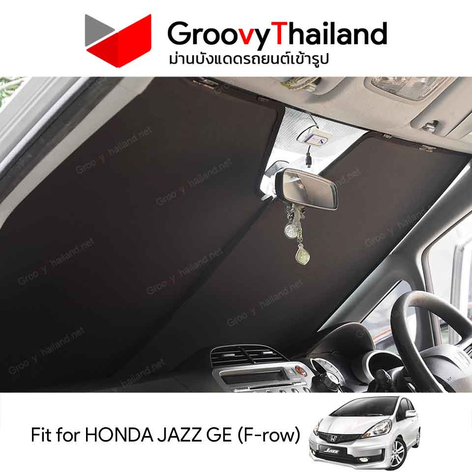 ม่านหน้า HONDA JAZZ GE F-row (1 pcs)