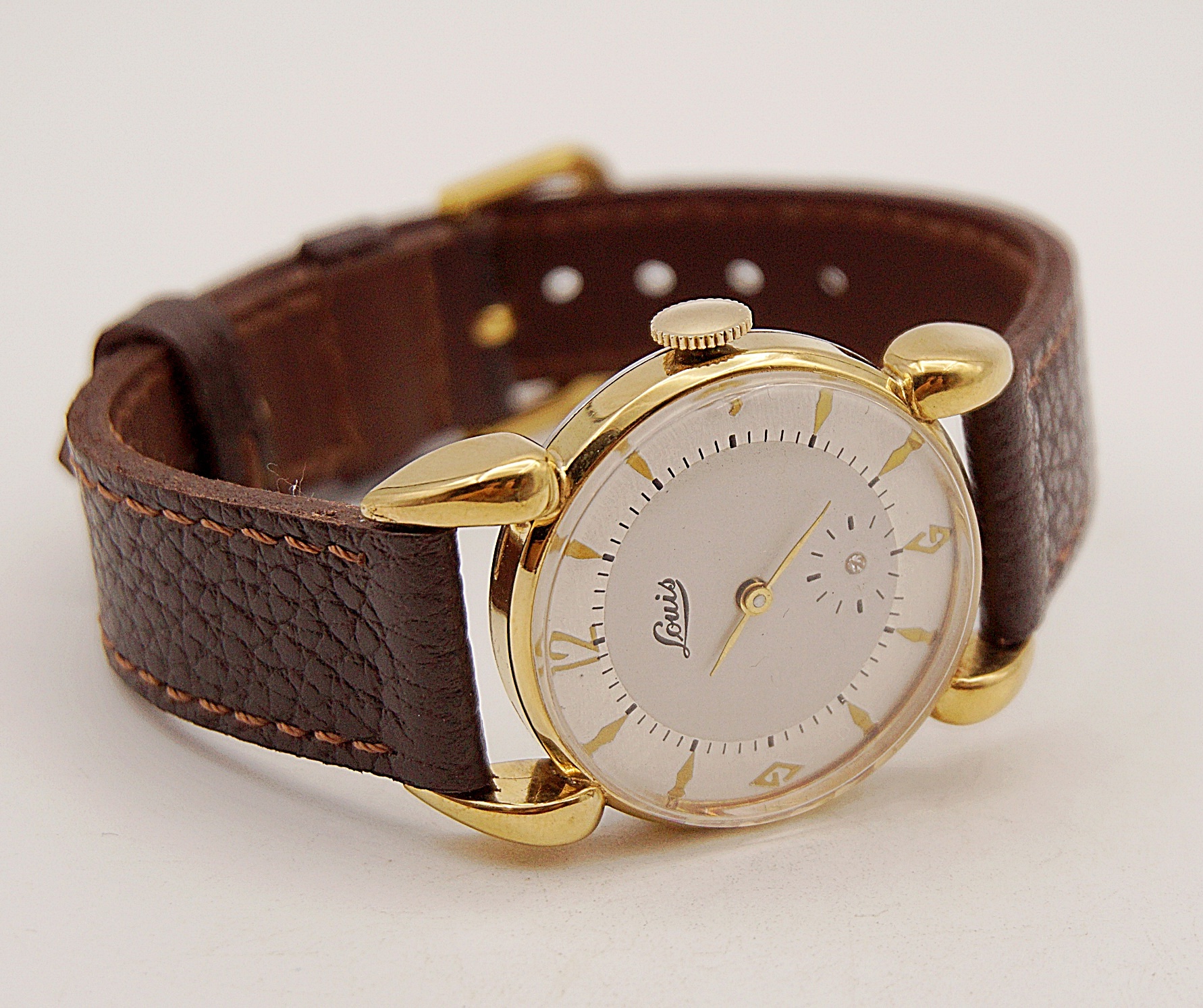 นาฬิกาเก่า LOUIS ไขลานพร้อมกล่อง