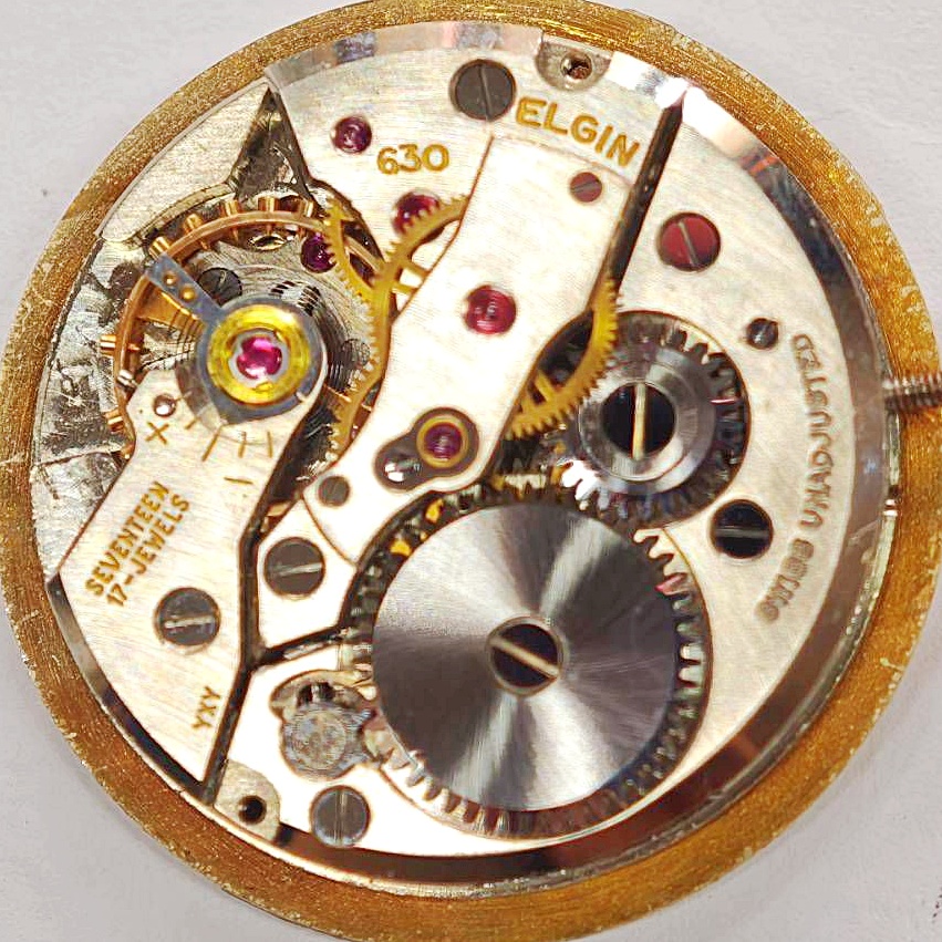 นาฬิกาเก่า ELGIN ไขลาน พร้อมกล่องเดิม