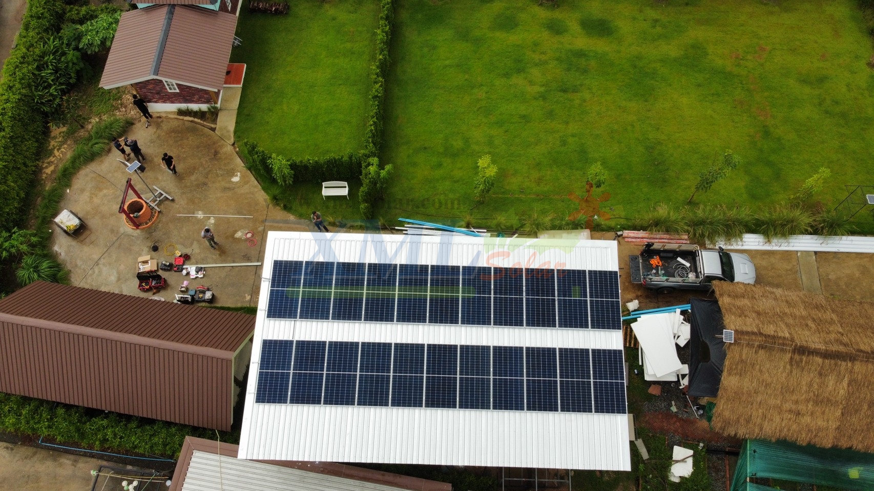 ระบบโซล่าเซลล์ติดหลังคา (Solar Rooftop) ขนาด 5 KW (ON-GRID) Three Phase พร้อมติดตั้ง