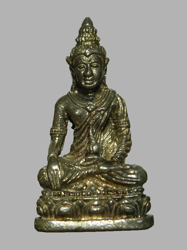 พระกริ่งมหาลาภ วัดหนองแวง รุ่นฉลอง 200 ปีขอนแก่น ปี2538 เนื้อเงิน