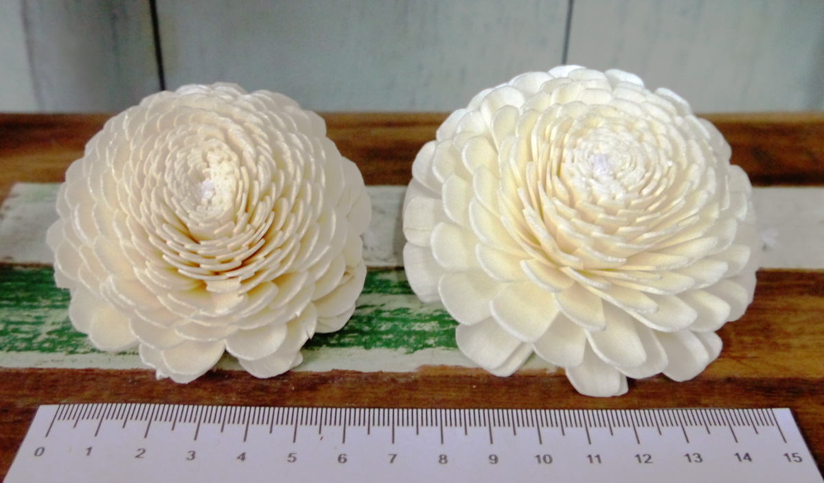 ดอกไม้ดูดน้ำหอม มะลิซ้อน 8cm Dia.