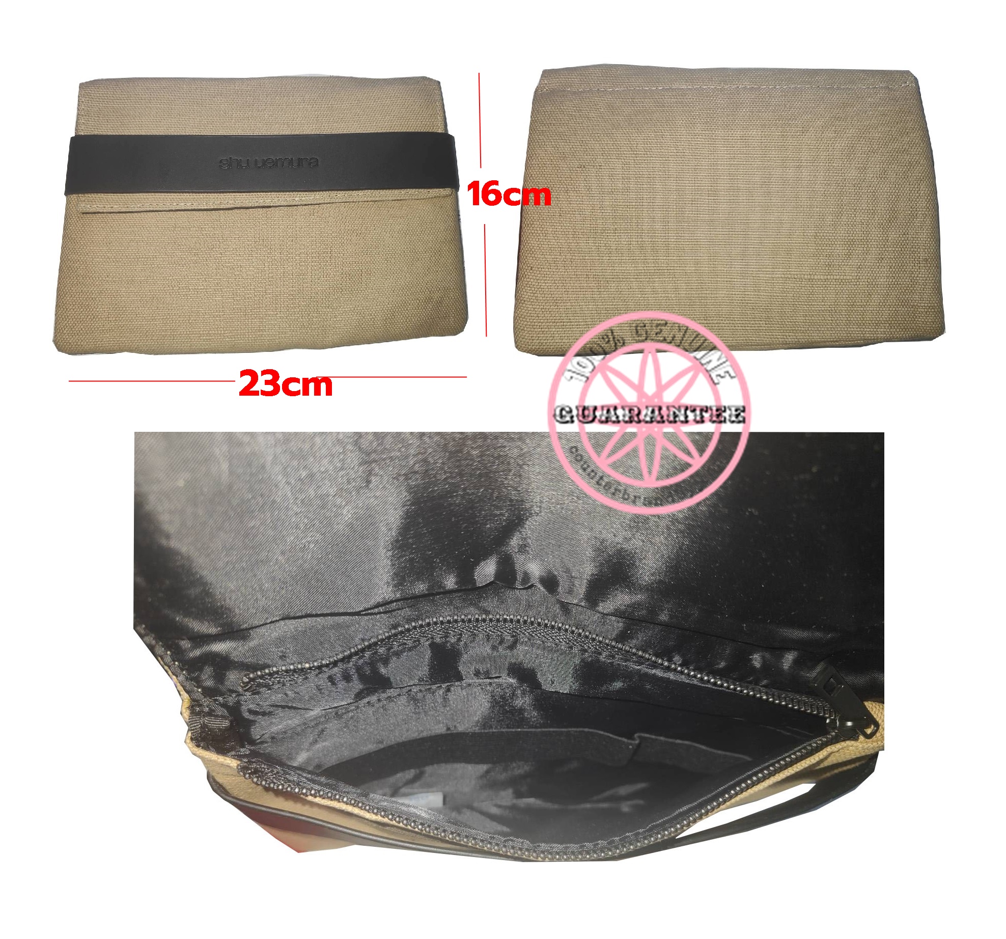 กระเป๋าเครื่องสำอาง ทรงคลัทช์ SHU UEMURA Cosmetic Clutch Pouch (พร้อมส่ง)