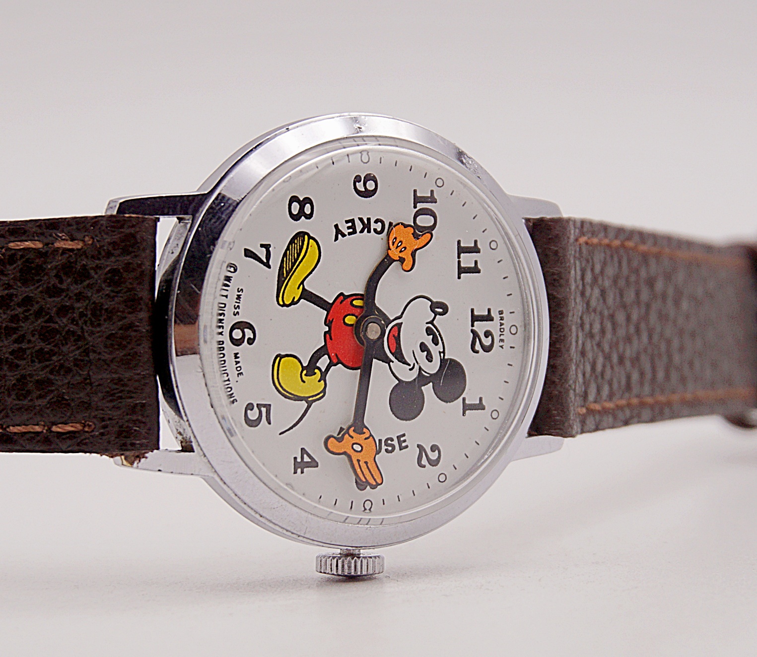 นาฬิกาเก่า MICKEY MOUSE ไขลาน