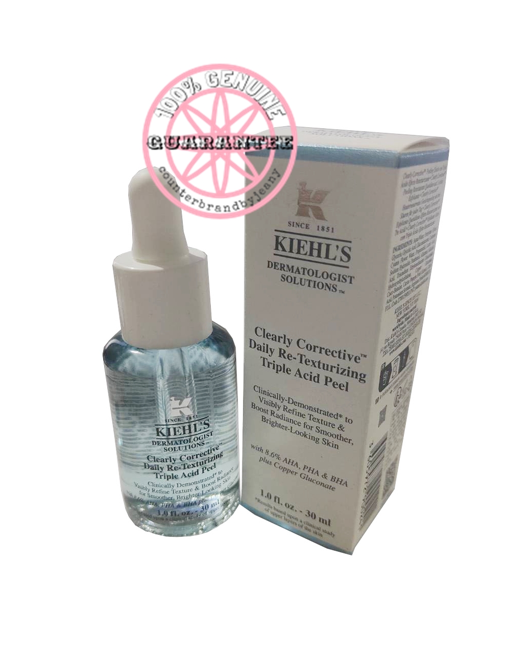 KIEHL'S Clearly Corrective Daily Re-texturizing Triple Acid Peel