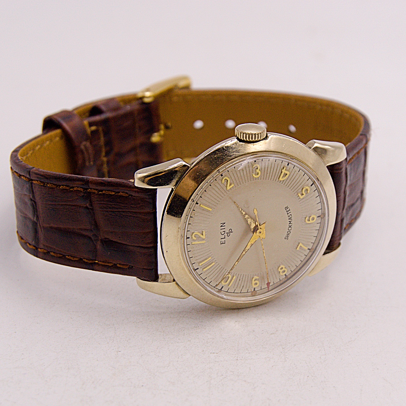 นาฬิกาเก่า ELGIN ไขลาน พร้อมกล่องเดิม