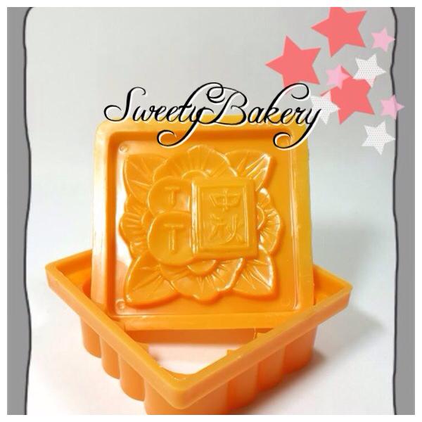 พิมพ์ขนมไหว้พระจันทร์ ถอดก้นสี่เหลี่ยม เบอร์ 12