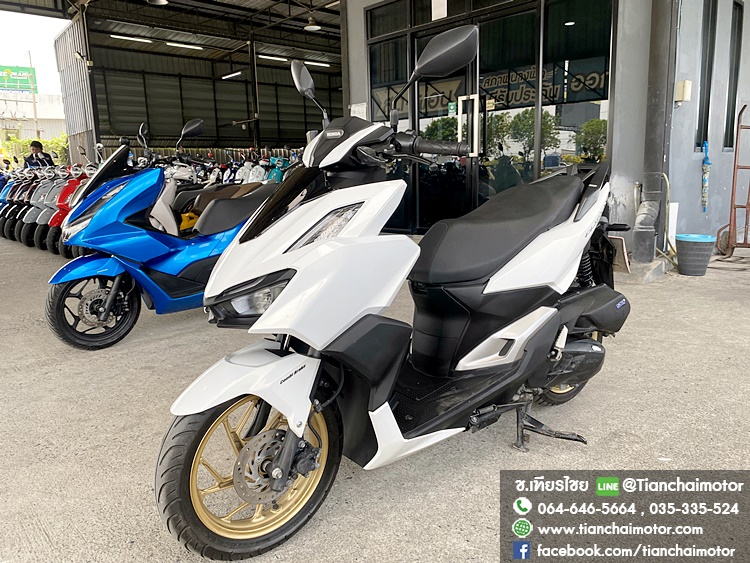 ★ดาวน์2,000★ CLICK160 ปี 66 วิ่งน้อย ตัวรีโมท สภาพป้ายแดง ดอกยางแน่น ชุดสีสวยเป๊ะทั้งคัน เครื่องดี ศูนย์ดี ราคา 55,500