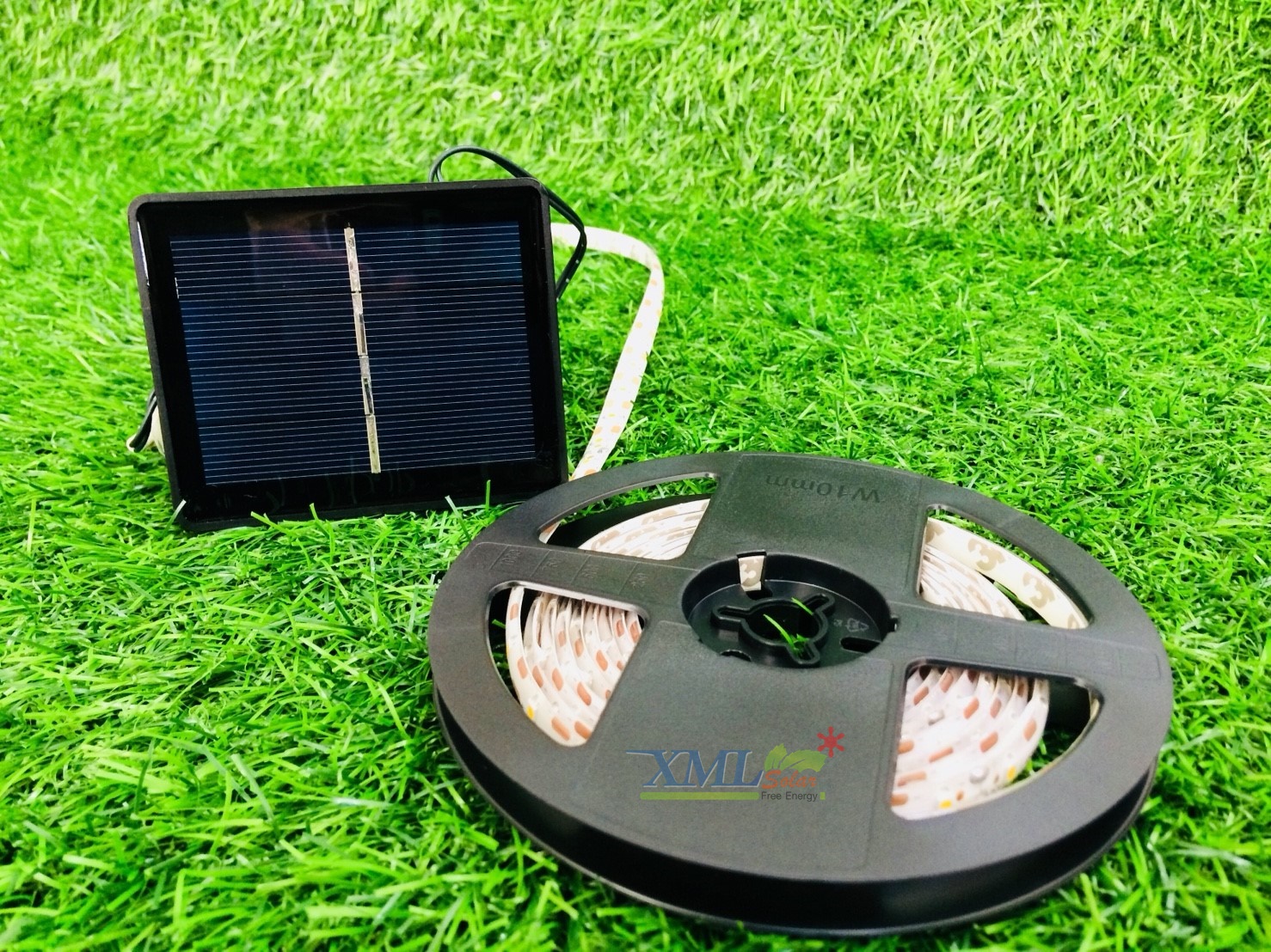 ไฟกระพริบโซล่าเซลล์ 180 CHIP SMD LED (8 ฟังก์ชั่น) (เเสง : หลากสี)