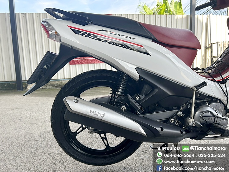 FINN ปี66 วิ่งเพียง 6000 กิโล เครื่องเดิมๆ ใช้งานทนทาน เครื่องแน่น ศูนย์ดี ชุดสีสวย ประหยัด ขับขี่นิ่มๆ ราคา 39,900