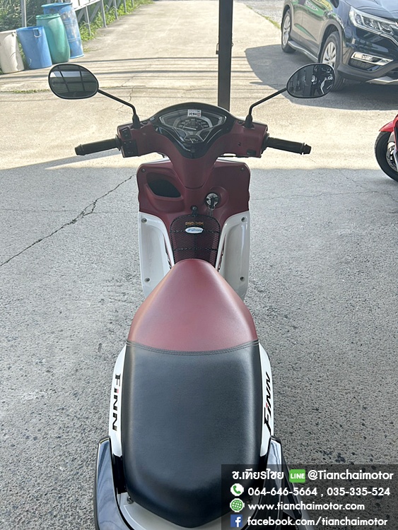 FINN ปี66 วิ่งเพียง 6000 กิโล เครื่องเดิมๆ ใช้งานทนทาน เครื่องแน่น ศูนย์ดี ชุดสีสวย ประหยัด ขับขี่นิ่มๆ ราคา 39,900