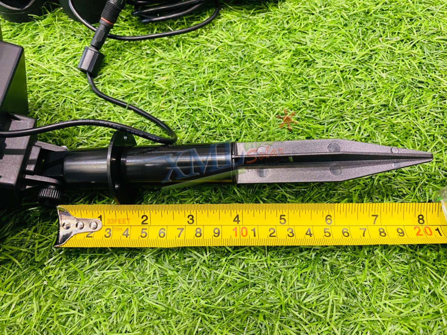 ไฟโซล่าเซลล์ส่องใต้น้ำ 6 LED รุ่น 2 หัว