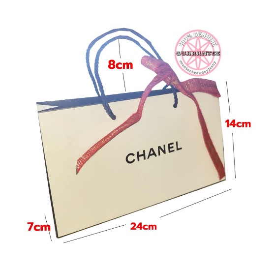 ถุงชาแนล CHANEL Beaute Paper Bag ถุงกระดาษชาแนล