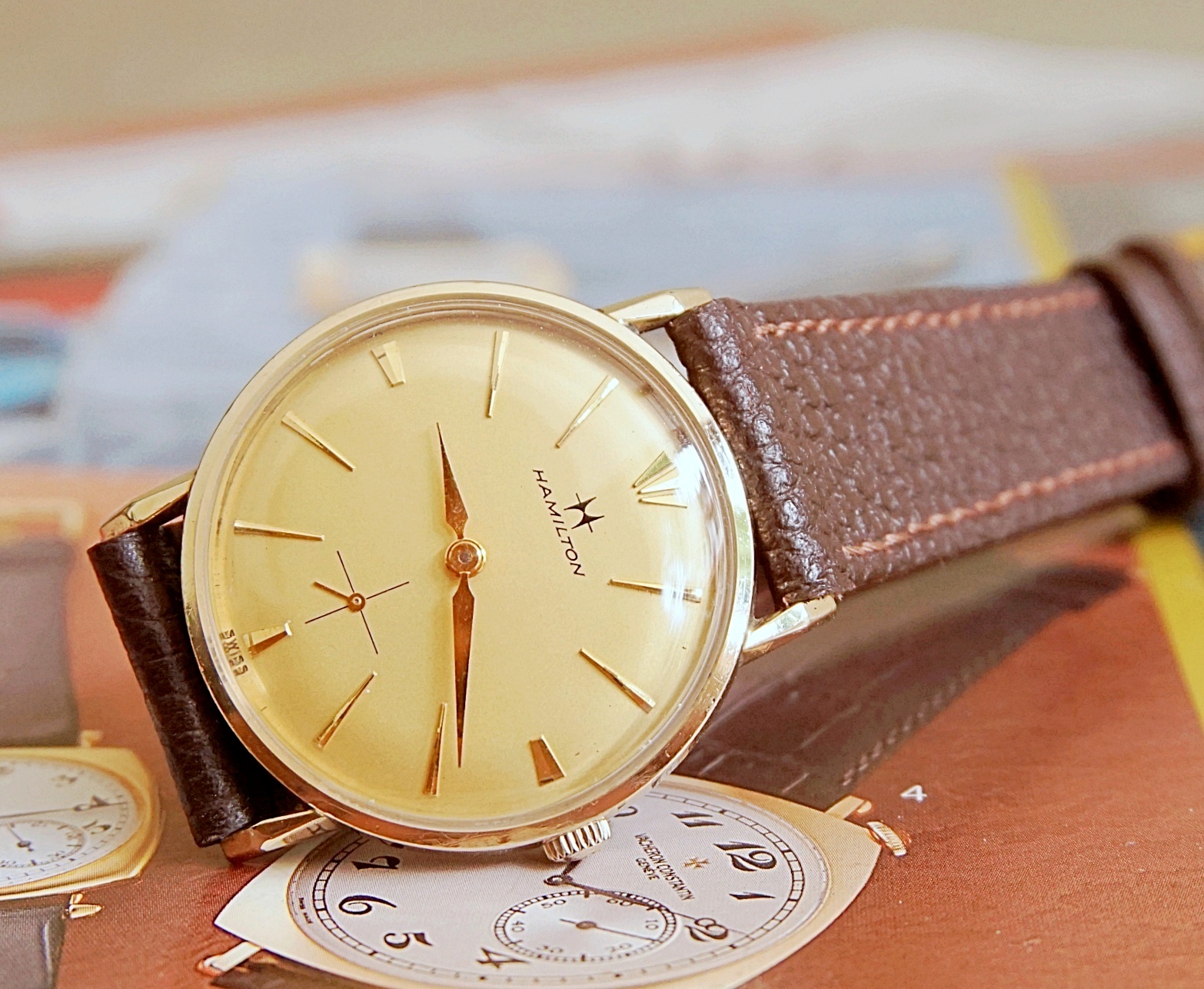 นาฬิกาเก่า HAMILTON ไขลาน
