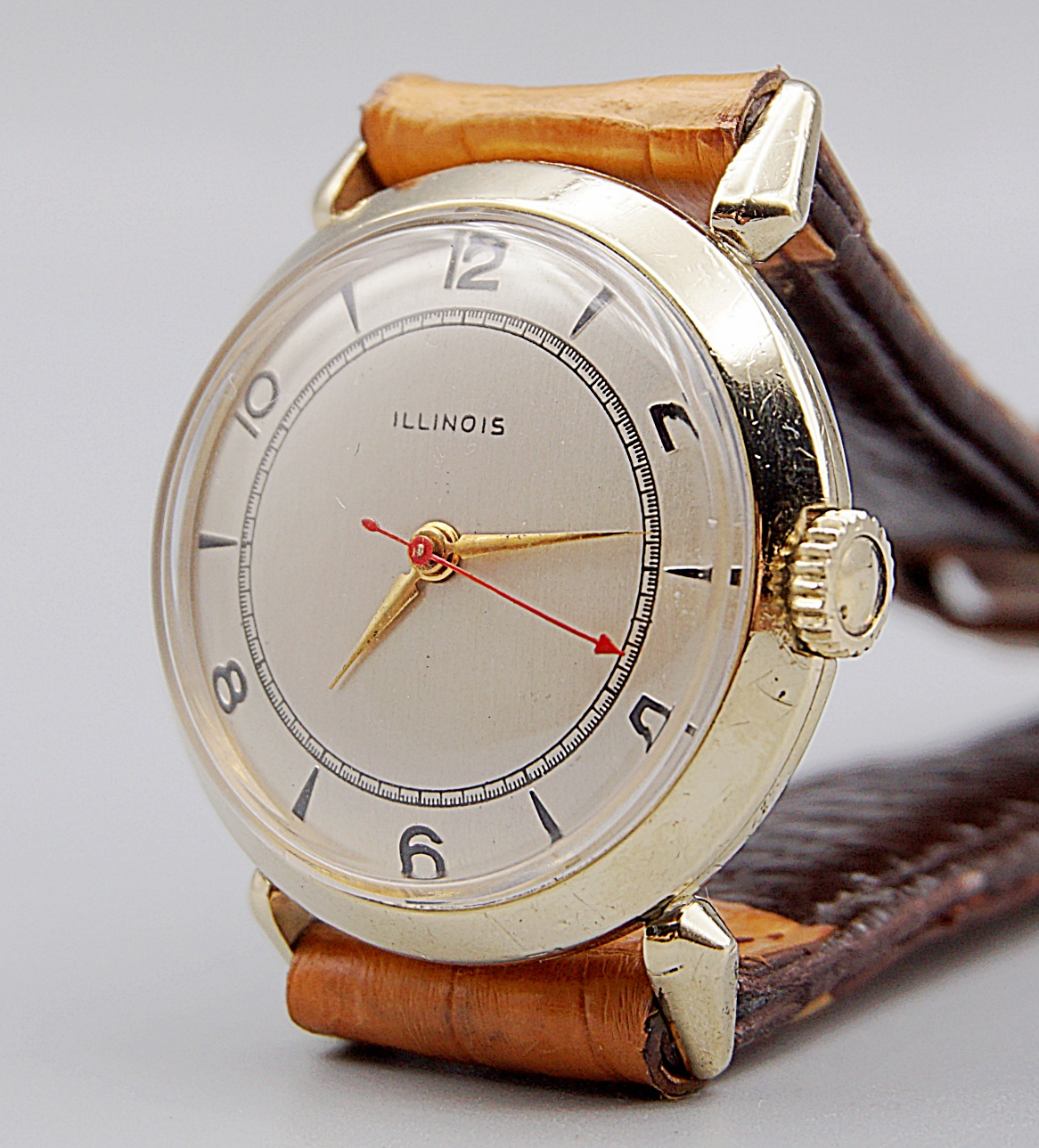 นาฬิกาเก่า ILLINOIS ออโตเมติก