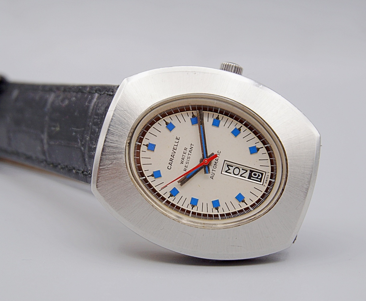 นาฬิกาเก่า CARAVELLE ออโตเมติก
